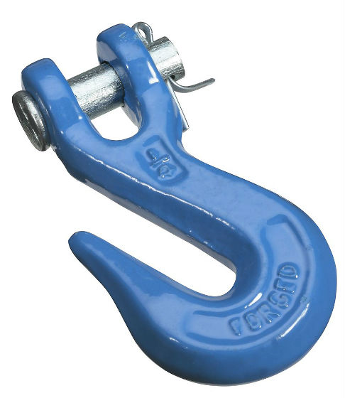 National Hardware® N177-212 Clevis Grab Hook, 1/4", Blue