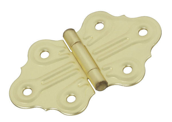 National Hardware® N135-301 Cabinet Hinge, 1-1/4", Satin Brass