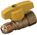 BrassCraft PSSD-41 Gas Ball Valve, 1/2" x 1/2"