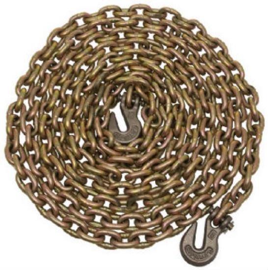 Campbell® 0513578 Tow Chain with Clevis Grab Hook, 5/16" x 20'