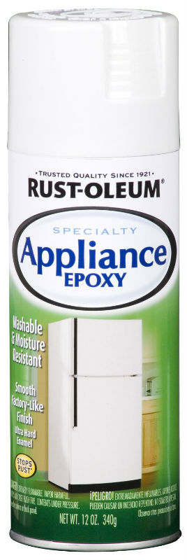 Rust-Oleum® 7881-830 Specialty Appliance Enamel Epoxy, 12 Oz, White