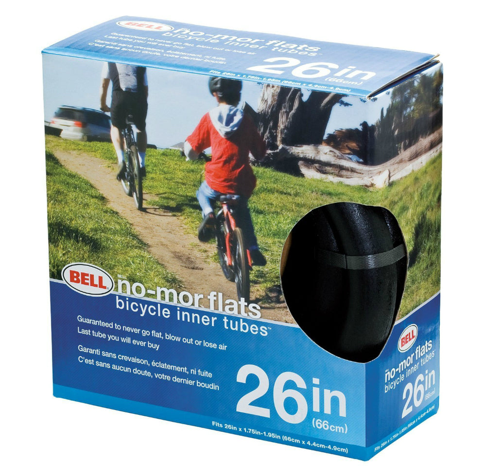 Bell 1006509 No-Mor Flats Bicycle Tire Tube, 26" x 1.75"