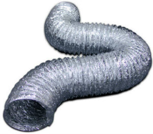 Lambro 414 Lama-Flex Aluminum Film Laminated Flexible Duct, 4" x 25'