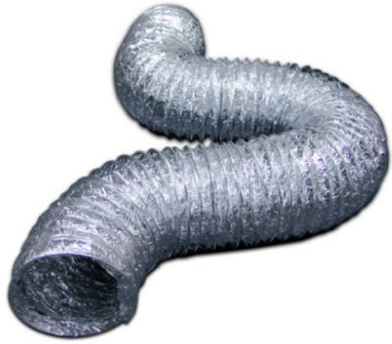 Lambro 414 Lama-Flex Aluminum Film Laminated Flexible Duct, 4" x 25'