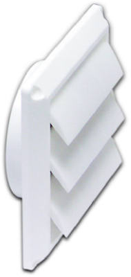Lambro 2676W Replacement Louver Vent Face, 4", White