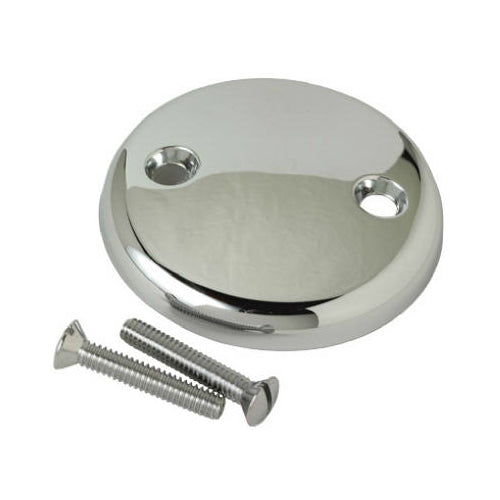 Master Plumber 776-446 Bath Tub Drain Overflow Face Plate, Chrome