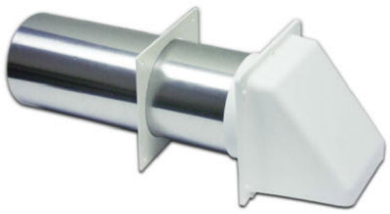 Lambro 224WS Preferred Dryer Vent Hood, 4", White