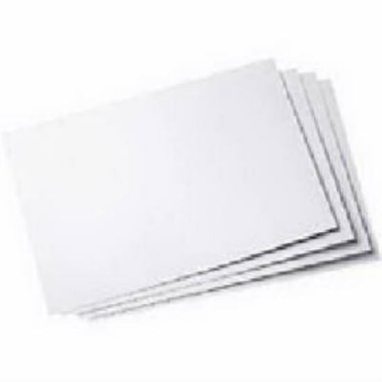 Royal Brites® 25301 White Poster Board, 5-Count, 11" x 14"