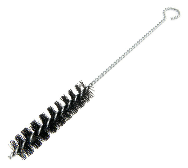Forney 70469 Tube Brush, 3/4" Nylon with Wire Loop-End Handle, 8-1/2" Long