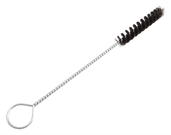 Forney 70485 Tube Brush, 1/2" Nylon with Wire Loop-End Handle, 8-1/2" Long