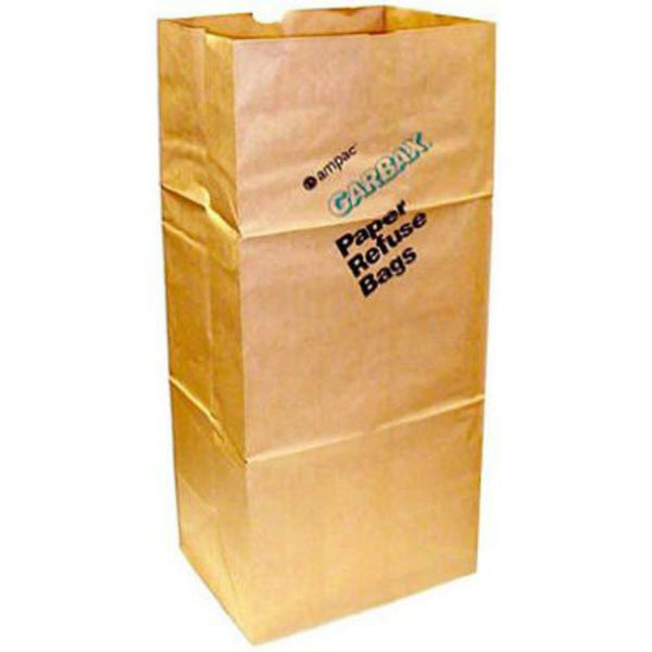 Ampac SOS30G Garbax Lawn & Leaf Paper Bags, 30 Gallon, 5 Pack