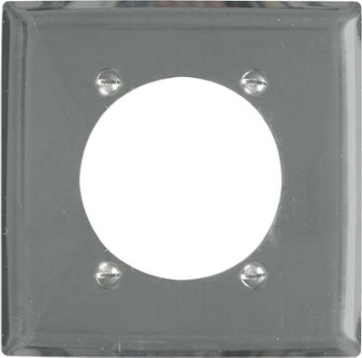 Pass & Seymour S3863C Power Outlet Receptacle, 2 Gang