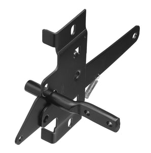 National Hardware N199-158 Post Gate Latch, Black, Steel