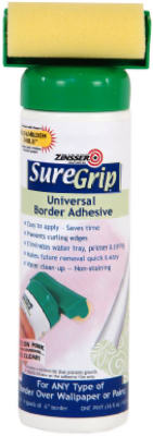 Zinsser 02876 Suregrip Universal Border Adhesive, 16 Oz Bottle