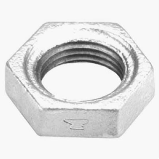 Anvil® 8700162707 Galvanized Lock Nut, 1-1/2"