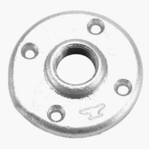 Anvil® 8700164208 Galvanized Floor Flange, 3/8"