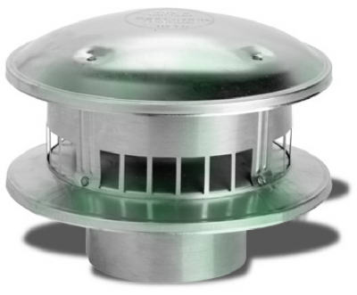 Selkirk 104800 Round Type B Gas Vent Top, 4", 4RVRT