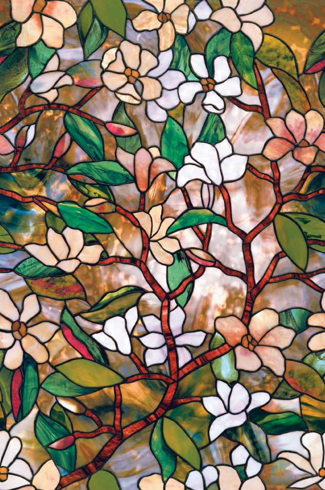 Artscape® 01-0113 Magnolia Design Window Film, 24" x 36"