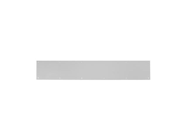 Tell DT100058 32D Satin Stainless Steel Door Kick Plate, 6'' x 34''