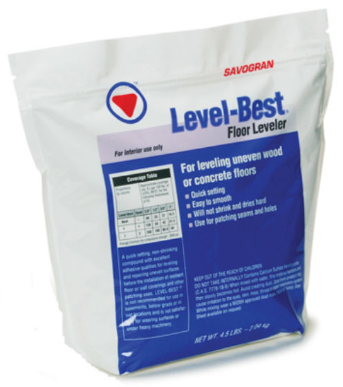Savogran 12832 Level-Best® Floor Leveler & Repair, 4.5 Lb