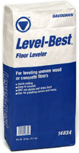 Savogran 14834 Level-Best® Floor Leveler & Repair, 25 Lb