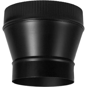 Imperial BM0057 Flue Increaser, 24 Gauge, 4" x 5", Black