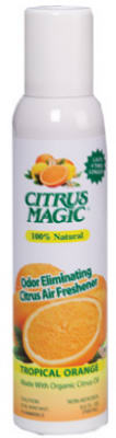 Citrus Magic 612112749 Odor Eliminating Air Freshener Spray, Orange, 3.5 Oz