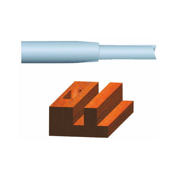 Vermont American® 23108 Carbide Tipped Silver Series Straight Bit, 5/8" x 1"