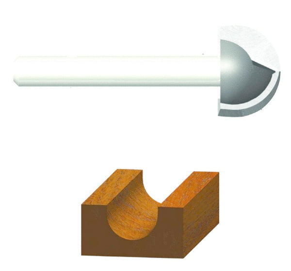 Vermont American® 23125 Carbide Tipped Silver Series Corebox Router Bit, 3/4" OD