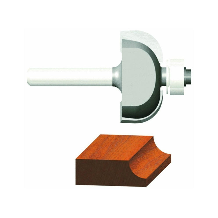 Vermont American® 23141 Carbide Tipped Silver Series Cove Router Bit, 1-1/2" OD