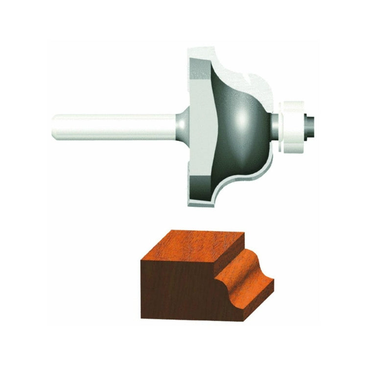 Vermont American® 23150 Carbide Tipped Silver Series Roman Ogee Bit, 1-1/2" OD