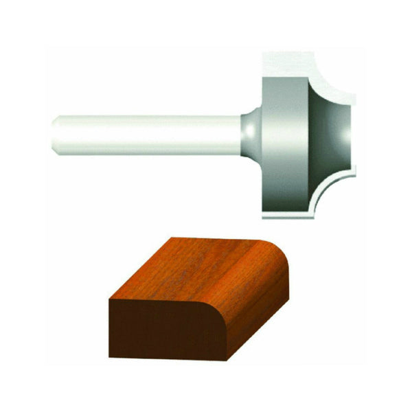 Vermont American® 23128 Carbide Tipped Silver Series Ovolo Router Bit, 1" OD
