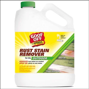 Goof Off GSX00101 Rust Stain Remover, 1 Gallon