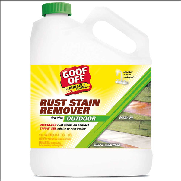 Goof Off GSX00101 Rust Stain Remover, 1 Gallon