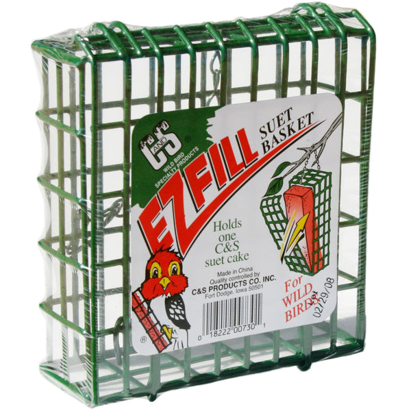 C&S® 730 E-Z Fill Suet Basket, Green