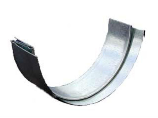 Amerimax SCN265 Galvanized Slip Connector, 5"