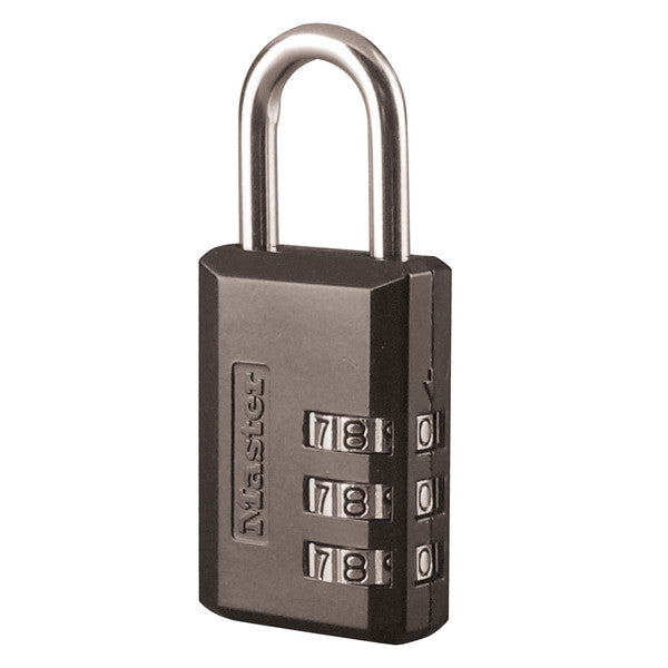 Master Lock 647D Combination Luggage Lock, 1-3/16"