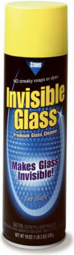 Stoner 91164 Invisible Glass Window/Windshield/Mirror Cleaner Aerosol, 19 Oz