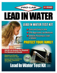 Pro-Lab® LW107 Professional Lead In Water Test Kit