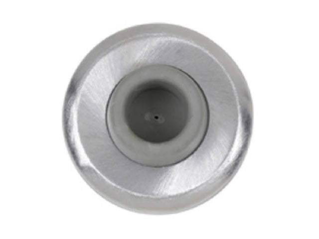 Tell DT100084 Convex Wall Bumper, 2-1/2" Dia, Brushed Chrome