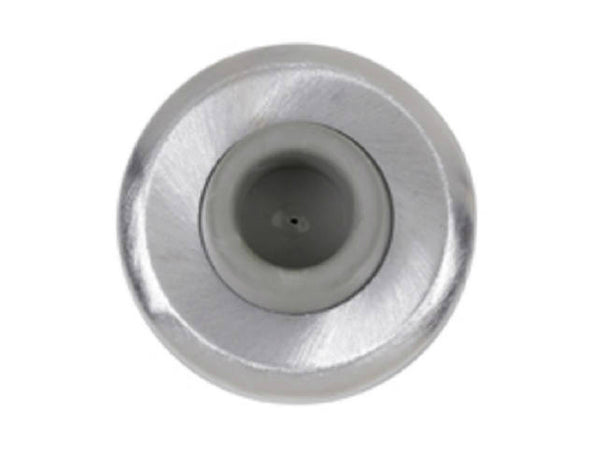 Tell DT100084 Convex Wall Bumper, 2-1/2" Dia, Brushed Chrome