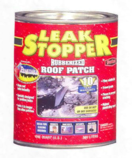 Gardner 0318-GA Leak Stopper Rubberized Roof Patch, 29 Oz