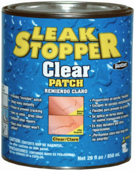 Gardner® 0338-GA Leak Stopper® Clear Patch, 29 Fl Oz