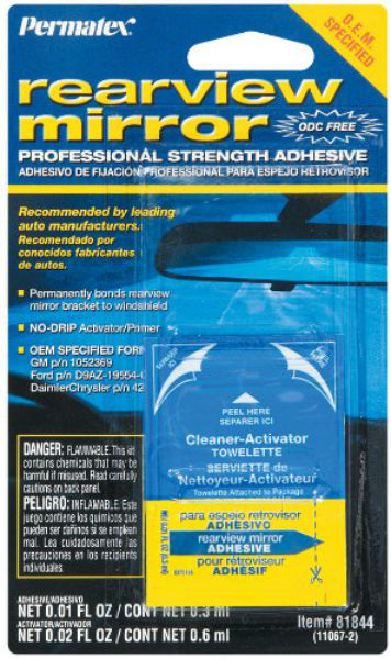 Permatex® 81844 Professional Strength Rearview Mirror Adhesive