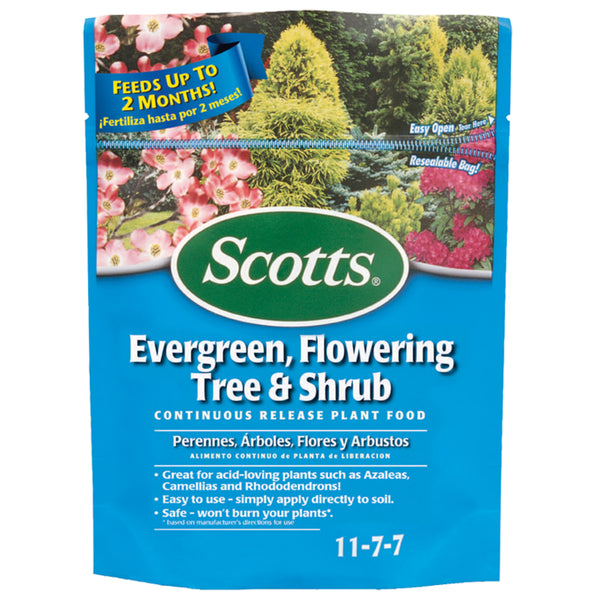Scotts® 1009101 Evergreen/Flowering Tree & Shrub Plant Food, 3 Lbs