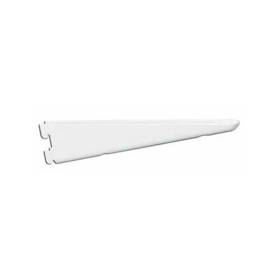 Knape & Vogt® 182WH-10.5 Dual Track Shelf Bracket, 10.5'', White