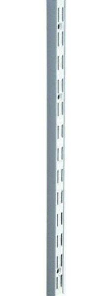 Knape & Vogt® 82-WH-16.5 Dual Track Shelf Standard, 16.5'', White, Steel