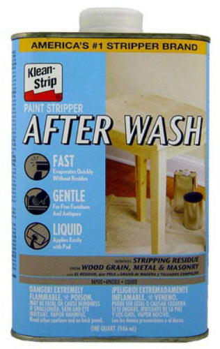 Klean-Strip® QKSW94341 Project Stripper After Wash, 1 Quart