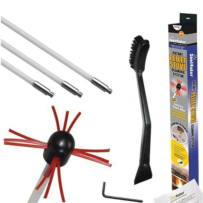 SootEater® RPS204 Rotary Pellet Stove Cleaning System