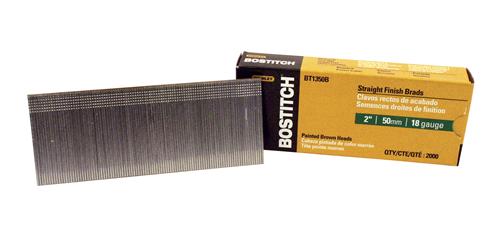 Bostitch® BT1350B Brad Nails, 2", 18-Gauge, 2000-Pack